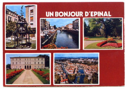 88 EPINAL Multivues Bonjour  Vue Generale , Musée , Cours - Epinal