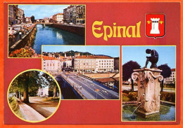 88 EPINAL Multivues Blason Pont 170 , Pinau , Quai Bons Enfants - Epinal