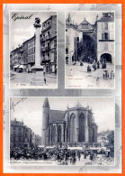 88 EPINAL Multivues Anciennes Photos Carte Vierge TBE - Epinal