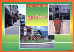 88 REMIREMONT Ville Fleurie Multivues Carte Vierge TBE - Remiremont
