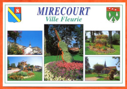 88 MIRECOURT Multivues Blason Carte Vierge TBE - Mirecourt