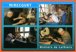 88 MIRECOURT Multivues Ateliers De Luthiers Artisanat Lutherie Mage Carte Vierge TBE - Mirecourt
