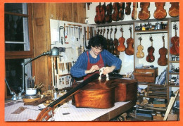 88 MIRECOURT Lutherie Métier Luthier Atelier De Mr Terrier Vieux Metiers Carte Vierge TBE - Mirecourt