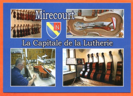 88 MIRECOURT Capitale De La Lutherie Multivues Blason Carte Vierge TBE - Mirecourt