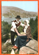 88 MENESTRELS DE GERARDMER Couple Costumes Jonquilles CIM Dentelée Carte Vierge TBE - Gerardmer