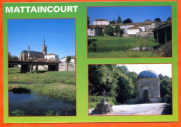 88 MATTAINCOURT Multivues Basilique Village Chapelle Ronde Carte Vierge TBE - Other & Unclassified