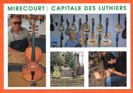 88 MIRECOURT Multivues Capitale Des Luthiers Mandolines Guitarres Violons Carte Vierge TBE - Mirecourt