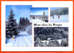 88 Les Vosges Sous La Neige  Hiver Dans Les Vosges Multivues Carte Vierge TBE - Other & Unclassified