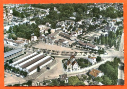 95 EAUBONNE Vue Aérienne Le Marché Les Ecoles SOFER Dentelée TBE - Ermont-Eaubonne