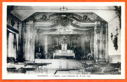 88 XERTIGNY Eglise Avant Incendie Du 18 Juin 1940 Carte Vierge TBE - Xertigny