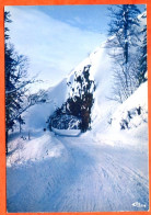 88 VOSGES TOURISTIQUES La Roche Du Diable Hiver Neige CIM Carte Vierge TBE - Other & Unclassified