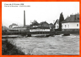 88 ZAINVILLERS Vagney Pont De La Moselotte Usine DIM Crues Du 15 Février 1990 Vosges Carte Vierge TBE - Other & Unclassified