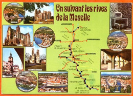 88 Vosges EN SUIVANT LES RIVES DE LA MOSELLE Bussang Le Thillot Chatel Remiremont Metz - Other & Unclassified