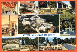 88 VITTEL Multivues 19 Carte Vierge TBE - Contrexeville