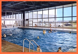 88 VITTEL Centre Pierre De Coubertin Piscine Petit Bassin  CIM Carte Vierge TBE - Contrexeville