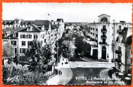 88 VITTEL Avenue Ambroise Bouloumié Et Les Hotels Carte Vierge TBE - Contrexeville