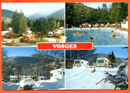 88 ST MAURICE SUR MOSELLE Camping Caravaning Multivues Carte Vierge TBE - Other & Unclassified