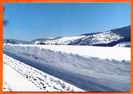 88 Sous La Neige Route Hautes Vosges Carte Vierge TBE - Other & Unclassified