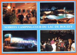 88 SANCHEY  CAMPING LAC DE BOUZEY  8 Km Epinal Multivues Soirées Camping Club Carte Vierge TBE - Autres & Non Classés