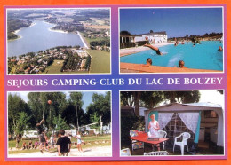 88 SANCHEY  CAMPING LAC DE BOUZEY  8 Km Epinal Multivues Camping Pêche Voile Loisirs Carte Vierge TBE - Other & Unclassified