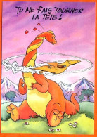 Humour Dinosaures 5 Dinosaure Illustrateur Carte Vierge TBE - Humour