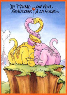 Humour Dinosaures 8 Dinosaure Illustrateur Carte Vierge TBE - Humour