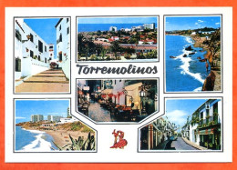 Espagne TORREMOLINOS Costa Del Sol Multivues 7 Carte Vierge TBE - Málaga