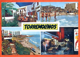 Espagne TORREMOLINOS Costa Del Sol Multivues 8 Carte Vierge TBE - Málaga
