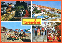 Espagne TORREMOLINOS Costa Del Sol Multivues 4 Carte Vierge TBE - Málaga