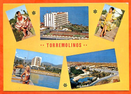 Espagne TORREMOLINOS Costa Del Sol Multivues 6 Carte Vierge TBE - Málaga