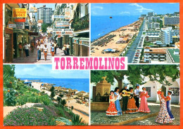 Espagne TORREMOLINOS Costa Del Sol Multivues 1140 Carte Vierge TBE - Malaga