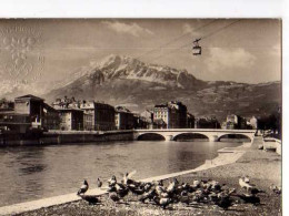 38 GRENOBLE X° Jeux Olympiques 1968 Telepherique De La Bastille, Anneaux Olympiques, Pigeons - Grenoble