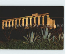 71835127 Agrigento Temple Of Juno At Night Tempel Antike Agrigento - Autres & Non Classés