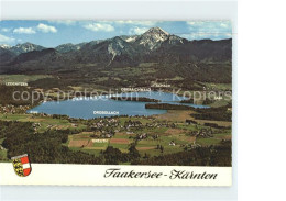 71835110 Faakersee Panorama Mit Mittagskogel Karawanken Wappen Villach - Sonstige & Ohne Zuordnung