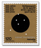 Switzerland 2024 (2/24) 200 Jahre Schiesssportverband - Sport - Shooting Target - Cible - Bersaglio - Schiessen  MNH ** - Ongebruikt