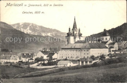 71834866 Mariazell Steiermark Basilika Mit Oetscher Ybbstaler Alpen Mariazell - Autres & Non Classés
