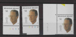 OBP 2382 - Plaatnr. 1 En 2 + Drukdatum 21.VIII.90 - Postfris MNH - Unused Stamps