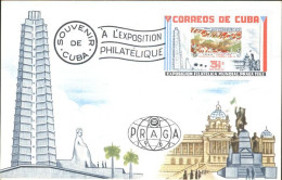 71834685 Praha Prahy Prague Exposition Philatelique 1962 Souvenir De Cuba  - Tchéquie