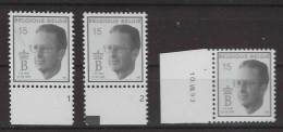 OBP 2520 - Plaatnr. 1 En 2 + Drukdatum 10.VIII.93 - Postfris MNH - Unused Stamps