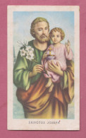 Holy Card. Santino- Sanctus Joseph-  San Giuseppe.Con Approvazione Ecclesiastica- Ed. Gmi N°33 Variante - Devotion Images