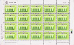 Chypre - Zypern - Cyprus Bloc Feuillet 1984 Y&T N°F606 à F607 - Michel N°KB611 à KB612 *** - EUROPA - Unused Stamps