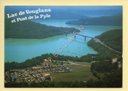 39. LAC DE VOUGLANS Et PONT DE LA PYLE (terrain De Camping)(voir Scan Recto/verso) - Orgelet