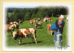 39. MASSIF DU JURA – Laitière Et Vaches (voir Scan Recto/verso) - Other & Unclassified