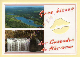 39. Gros Bisous Des Cascades Du Hérisson – 2 Vues (voir Scan Recto/verso) - Autres & Non Classés