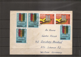 Ghana ( Lettre De 1965 De Accra Vers L'Allemagne à Voir) - Ghana (1957-...)