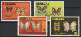 1982 Senegal Butterflies Set (** / MNH / UMM) - Schmetterlinge