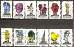 FRANCE -  Le Monde Minéral - Used Stamps