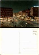 Ansichtskarte Bochum City-Bereich Stadtteilansicht Am Abend, Bei Nacht 1970 - Bochum
