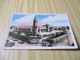 CPSM Oran (Algérie).La Gare - Carte Animée. - Alger