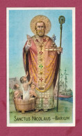 Santini, San Nicola. Imprimatur Bari 26.Gennaio.1951. Ed. E.B. N°2-389 - Devotion Images